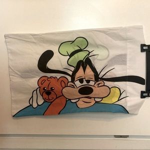 Vintage Disney Goofy Teddy Bear Double Sided Pillowcase Standard Bedding